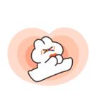 リアクションするうさちゃん 文字なしver（個別スタンプ：30）