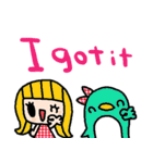 (nenerin日常会話スタンプ509英語気遣い)（個別スタンプ：9）