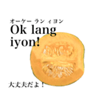 国産かぼちゃ 【タガログ語】（個別スタンプ：11）