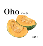 国産かぼちゃ 【タガログ語】（個別スタンプ：14）
