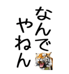 老眼でも見える虎【関西弁】（個別スタンプ：4）