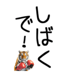 老眼でも見える虎【関西弁】（個別スタンプ：21）