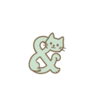 ニャルファベット（個別スタンプ：30）