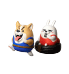 デカ動く 3D猛コーギー2 silent（個別スタンプ：24）