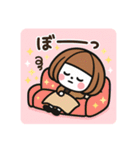 ちょっとおしゃれなミニキャラ【秋】（個別スタンプ：17）