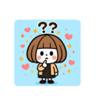 ちょっとおしゃれなミニキャラ【秋】（個別スタンプ：32）