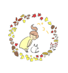 花ねこガール（個別スタンプ：19）