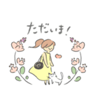 花ねこガール（個別スタンプ：36）