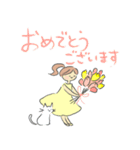 花ねこガール（個別スタンプ：40）