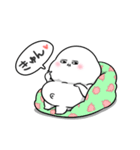 ぽっちゃりした白丸赤太郎(好きすぎてる)（個別スタンプ：10）