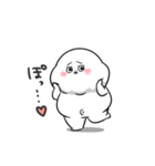 ぽっちゃりした白丸赤太郎(好きすぎてる)（個別スタンプ：28）