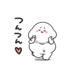 ぽっちゃりした白丸赤太郎(好きすぎてる)（個別スタンプ：33）
