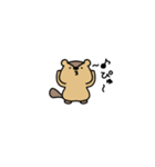 小さい出っ歯（個別スタンプ：4）