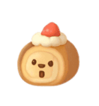 お菓子なネコとお菓子なイヌ（個別スタンプ：13）