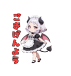 小悪魔メイドの甘い日常（個別スタンプ：22）