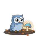 日常で使えるフクロウ達2（個別スタンプ：17）