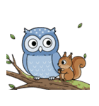 日常で使えるフクロウ達2（個別スタンプ：25）