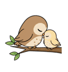 日常で使えるフクロウ達2（個別スタンプ：28）