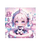 ほのぼのわたあめガール（個別スタンプ：15）