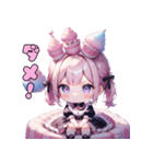 ほのぼのわたあめガール（個別スタンプ：24）