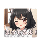 サッカーも好きなみなみスタンプ（個別スタンプ：14）