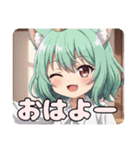 サッカーも好きなみなみスタンプ（個別スタンプ：17）