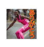※スケボーが大好きな♡ゲイの黒人男性（個別スタンプ：19）
