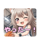 バスケみなみありさセットスタンプ（個別スタンプ：2）