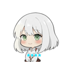 ファンタジー少女 ルシエラ(カスタム)（個別スタンプ：1）