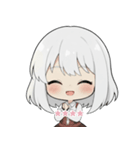 ファンタジー少女 ルシエラ(カスタム)（個別スタンプ：4）