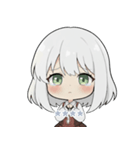 ファンタジー少女 ルシエラ(カスタム)（個別スタンプ：5）