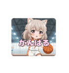 バスケみなみアニメーション（個別スタンプ：14）