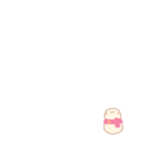 淡色ゆきだるまくん(ピンク）（個別スタンプ：26）