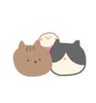 淡色ゆきだるまくん(ピンク）（個別スタンプ：37）