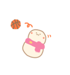 淡色ゆきだるまくん(ピンク）（個別スタンプ：39）