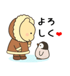 冬のスタンプ2 便利で可愛い"ころころん"♪（個別スタンプ：3）