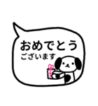 ♥わんこの吹き出しスタンプ（敬語多め）（個別スタンプ：30）