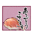 【秋】筆文字で秋のご挨拶(絵手紙＊和風)（個別スタンプ：26）