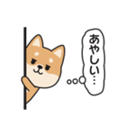 家族連絡用〇しばいぬのスタンプ（個別スタンプ：12）