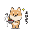 家族連絡用〇しばいぬのスタンプ（個別スタンプ：25）