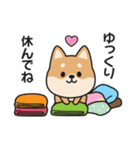 家族連絡用〇しばいぬのスタンプ（個別スタンプ：28）