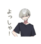 筋トレ★金髪男子の日常（個別スタンプ：18）