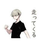 筋トレ★金髪男子の日常（個別スタンプ：36）