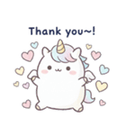 ふんわりペガサスの癒し時間 ver2（個別スタンプ：4）