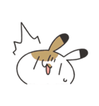 よくわかってないゆるうさスタンプ（個別スタンプ：3）