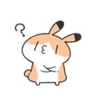 よくわかってないゆるうさスタンプ（個別スタンプ：6）