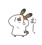 よくわかってないゆるうさスタンプ（個別スタンプ：28）