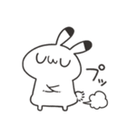よくわかってないゆるうさスタンプ（個別スタンプ：38）