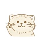 マヌルネコのシンプルスタンプ（個別スタンプ：6）