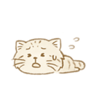 マヌルネコのシンプルスタンプ（個別スタンプ：8）